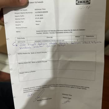 Ikea Hemnes Divan Teslimatında Özensizlik Ve Hasarlı Ürün Mağduriyeti