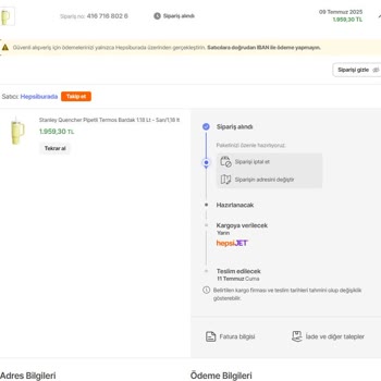 Hepsiburada'nın 'Bugün Kapında' Teslimat Seçeneği Aldatıcı Çıktı