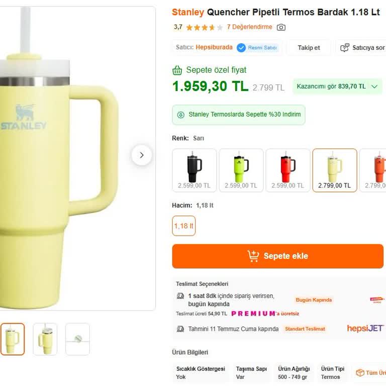 Hepsiburada'nın 'Bugün Kapında' Teslimat Seçeneği Aldatıcı Çıktı