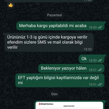 Sipariş İadesi Yapılmadı, İletişim Engellendi