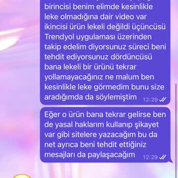 İade Sürecinde Haksız Suçlama Ve Tehditkar Firma Yaklaşımıyla Mağdur Edildim
