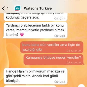 Yanıltıcı Kampanya Ve İlgisiz Personel Nedeniyle Kuponum Kullanılamadı