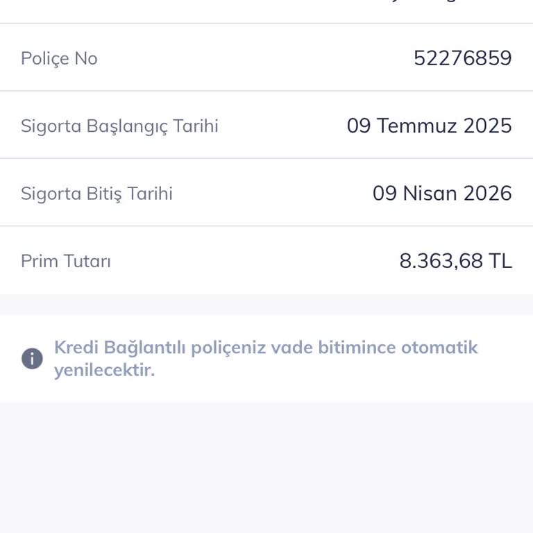 Krediye Bağlı Hayat Sigortası Poliçesinin İptali Ve Ücret İadesi Talebi