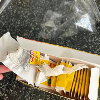 Çaykur Poşet Çayda Tırtıklanmış Çaylar Hijyen Sorunu Yaşadım