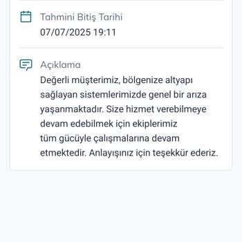 Arıza Sürekli Erteleniyor, İnternetsiz Kaldım