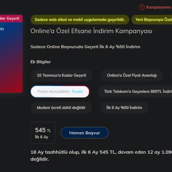 Online Başvuruya Rağmen İndirimli Kampanyadan Yararlandırılmadım