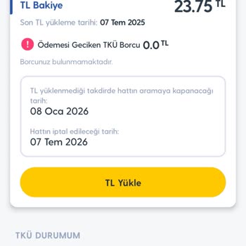 Yüklediğim Bakiyeden Haksız Para Kesintisi Şikayeti