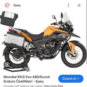 Mondial RX3i Evo ABS Parça Yokluğu Ve Yetersiz Servis Mağduriyeti