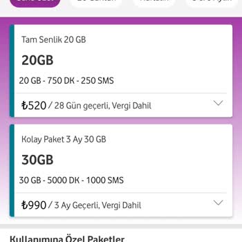 Vodafone Eski Müşterilere Yüksek Fiyatlı Ve Yetersiz Tarifeler Sunuyor