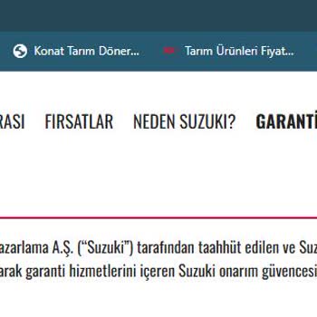 Suzuki Vitara Bakım Ve Garanti Sürecinde Yaşadığım Mağduriyet