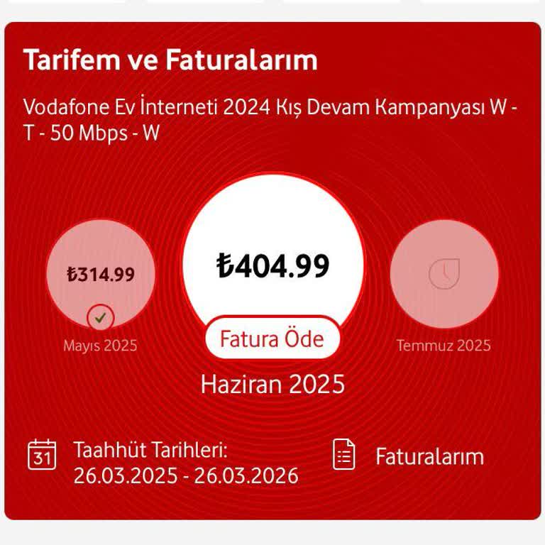 Vodafone'un Sözleşme İndirimini Tek Taraflı İptal Etmesi Ve Müşteri Hizmetlerinin Yetersizliği