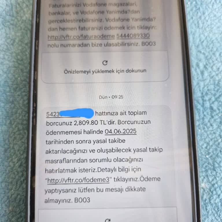 Hattımı İptal Ettirmeme Rağmen Yüksek Cayma Bedeli Ve Erken Yasal Takip Mağduriyeti