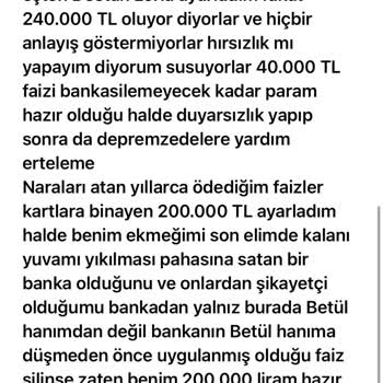 Deprem Sonrası Borç Faiziyle İş Yerimi Kaybetme Riski