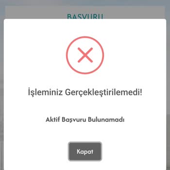 Başvuru Sorgulama Sayfasına Uzun Süredir Giriş Yapamıyorum