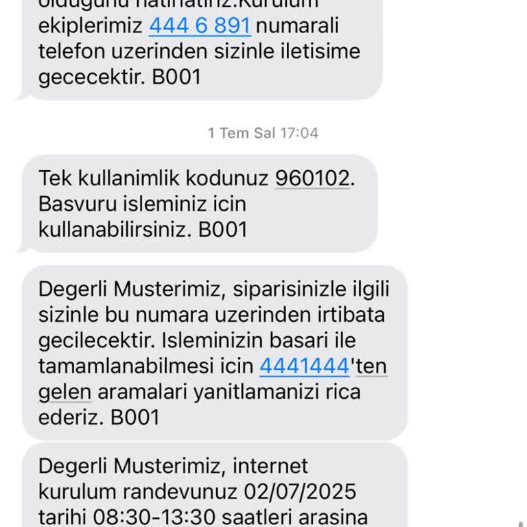 3 Aydır Aktif Edilmeyen Fiber İnternet Ve Tekrarlanan Kurulum İptalleri Mağduriyeti