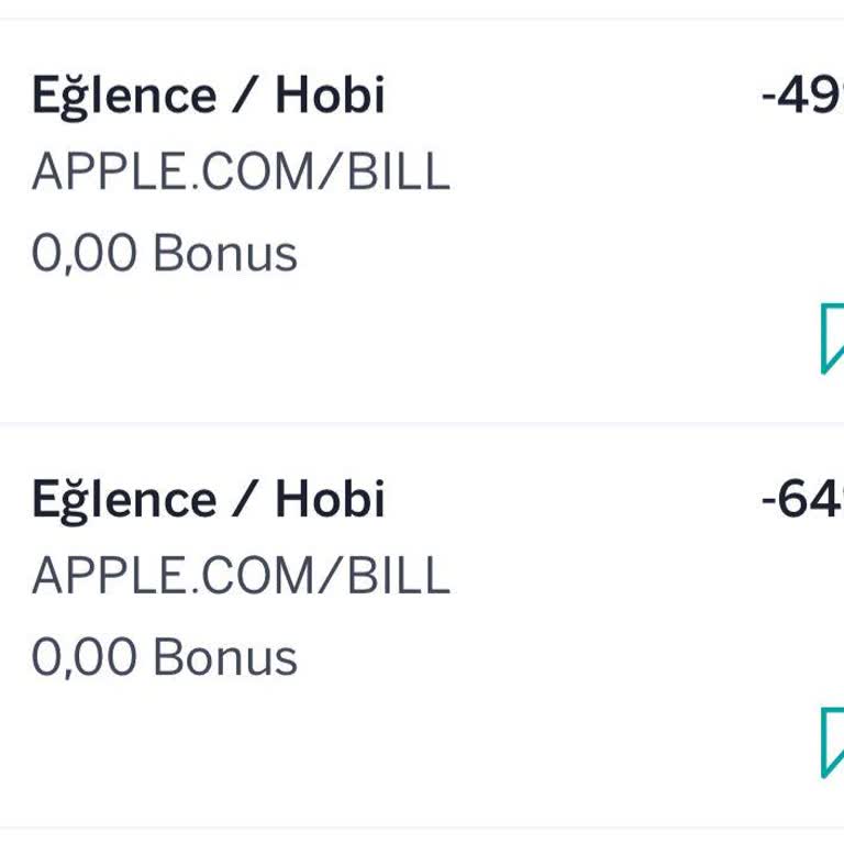 Apple Hesabımdan İzinsiz Para Çekildi İade Talep Ediyorum