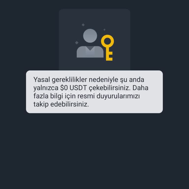Binance TR'den Global Hesaba USDT Gönderememe Sorunu Ve Açıklama Talebi
