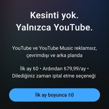 Turkcell PUBG İnternet Paketiyle Verilen Youtube Premiumu Alamıyorum