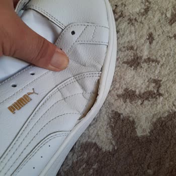 Puma Erkek Spor Ayakkabısında Kısa Sürede Açılma Ve Deformasyon