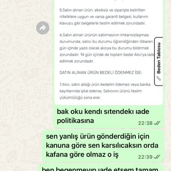 Yanlış Ürün Gönderimi Ve İade Sürecinde Zorluk Yaşatan Butik Firma