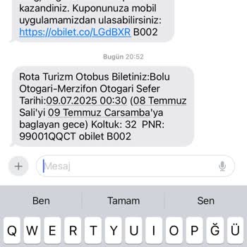 Rota Otobüs Firması Mağduriyeti: Gece Otogarda Kaldım