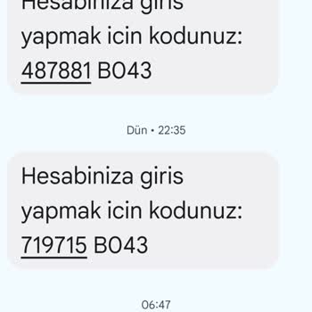 Alakasız Şirketten Gelen Giriş Kodları Endişe Yaratıyor