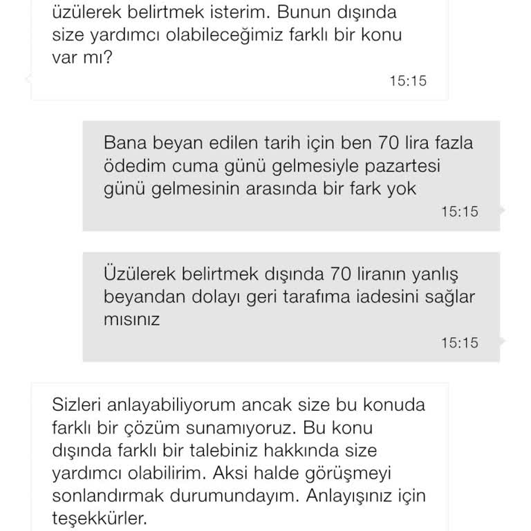 Erken Teslimat Vaadiyle Alınan Ekstra Ücret Karşılıksız Kaldı
