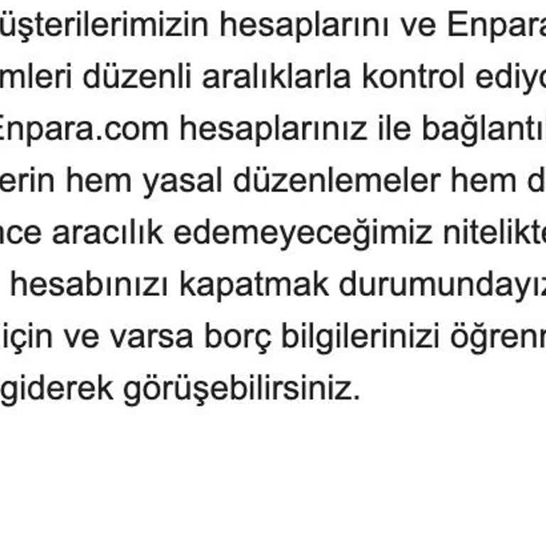 Enpara Hesabım Uyarısız Kapatıldı, Yurt Dışında Paramı Alamıyorum