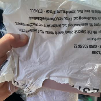 Sipariş Ettiğim Ürünler Yerine Yanlış Ve Eksik Ürün Gönderildi