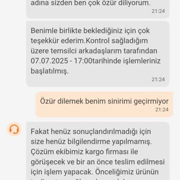 Kargo Teslimatı Gecikti, Ürün Kayıp Ve İade Sorunu