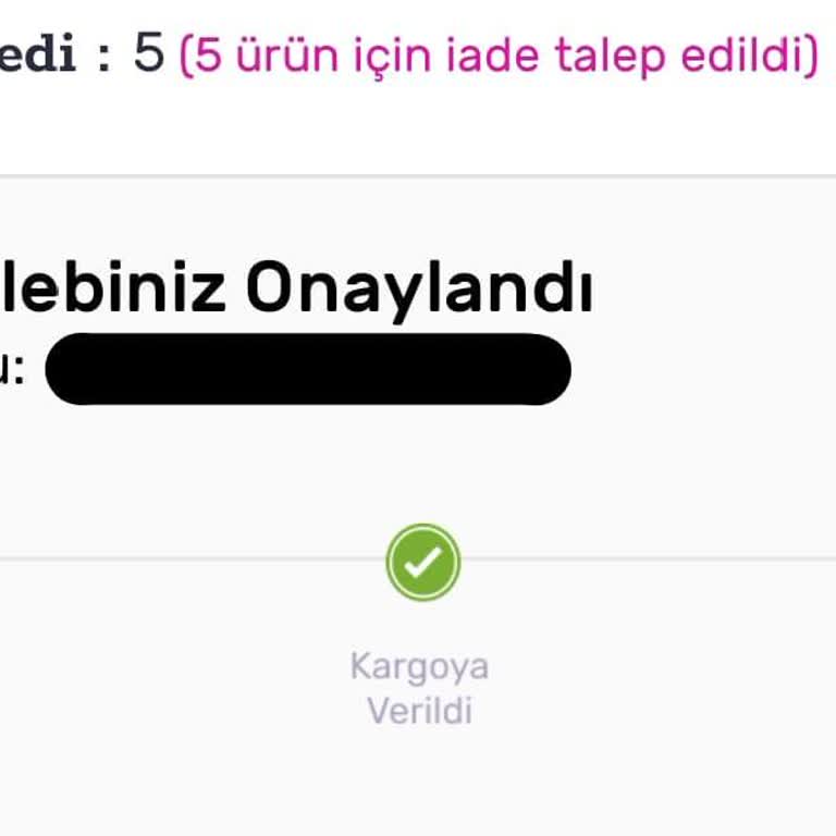 İndirimli Alışverişim Onayım Olmadan İade Edildi Ve Param Geri Yatırıldı