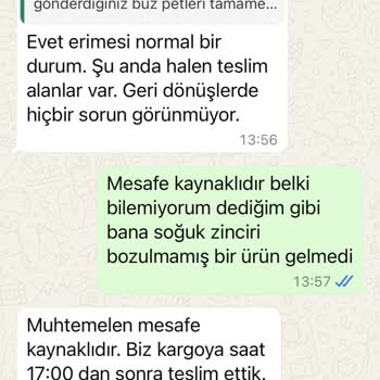 Soğuk Zinciri Bozulmuş Bezelyeler Ve İade Sorunu