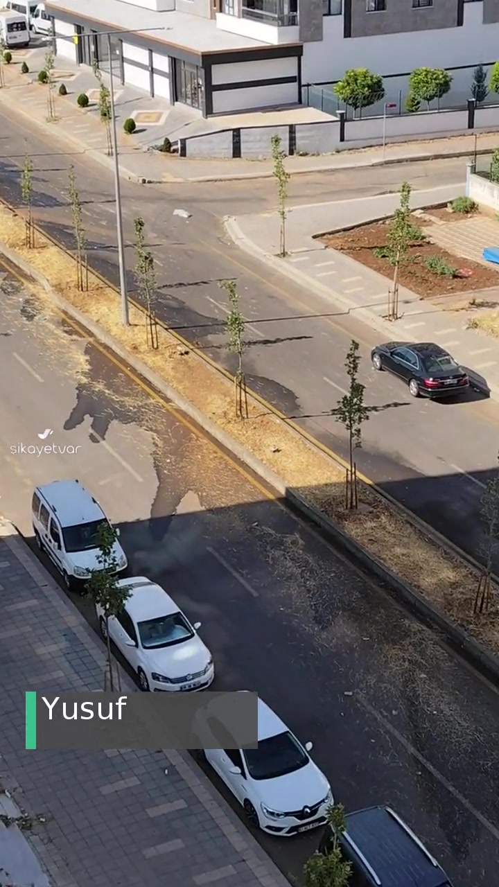 Diyarbakır Büyükşehir Belediyesi Ağaç Sulama Esnasında Kirlenen Cadde videonun kapak resmi
