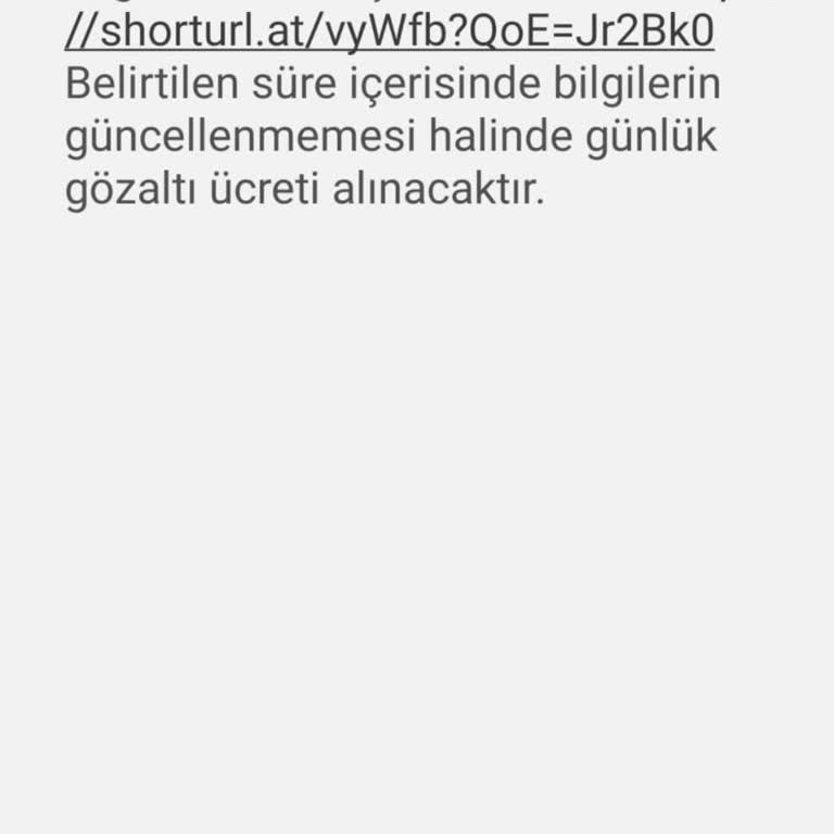 PTT Adı Kullanılarak Gelen Kısa Mesaj Linkinden Rahatsızlık Ve Endişe