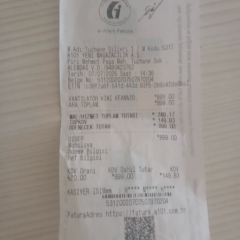 Aldığım Vantilatör Arızalı Çıktı, İade Edilmiyor