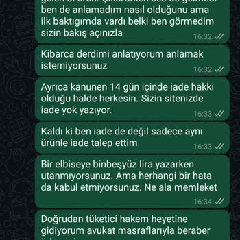 Aldığım Elbise Kusurlu Çıktı, Firma İade Ve Değişim Hakkımı Engelliyor