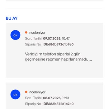 Siparişim Kargoya Verilmedi, İade Ve Destek Sürecinde Mağduriyet Yaşadım