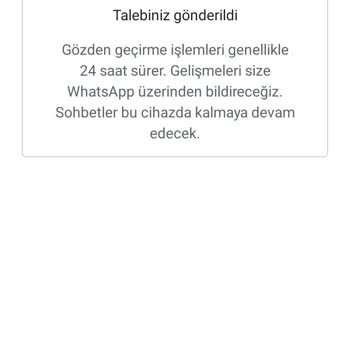 WhatsApp Hesabım Haksız Yere Spamlandı Ve Erişimim Engellendi