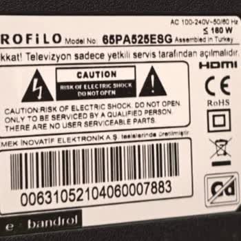 Profilo TV Servisinde İletişim Ve Ücret Sorunu