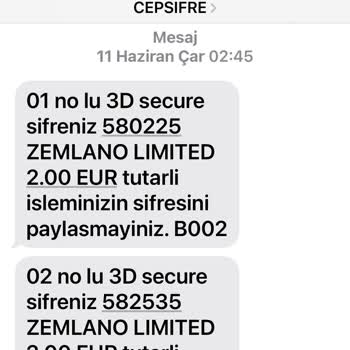 Tek Seferlik Ödeme İki Kez Daha Çekildi İade Yapılmadı