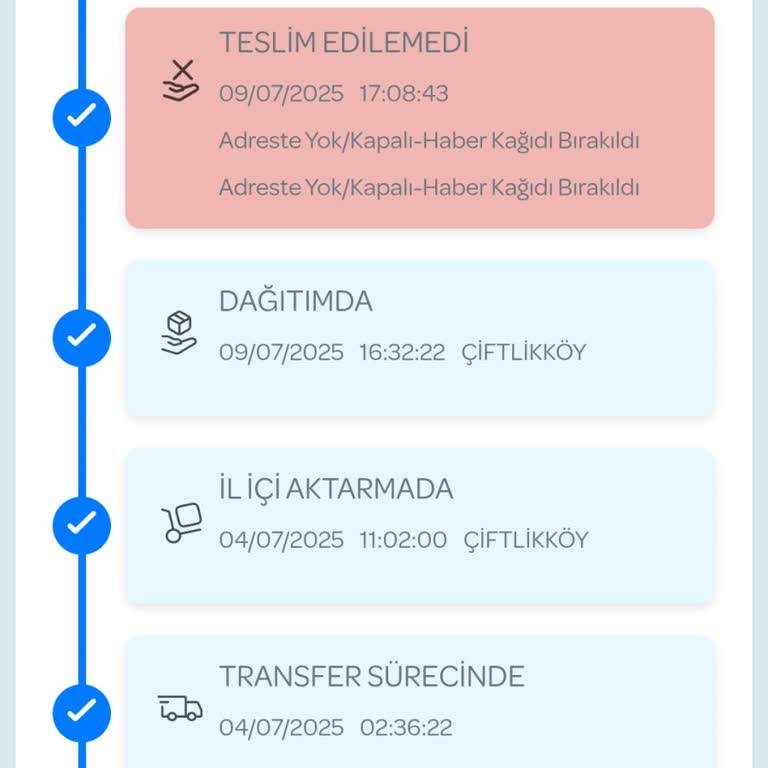 PTT Kargo Adrese Gelmeden Teslim Edilmedi Yalanı