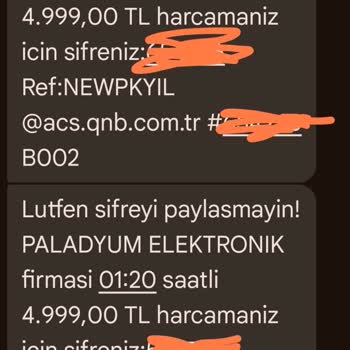 Alışveriş Sonrası Hesabımdan Yüksek Tutarda İki Çekim Yapıldı