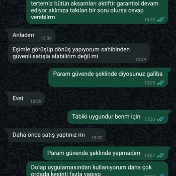 Param Güvende İle Satışta Güven Sorunu Yaşadım