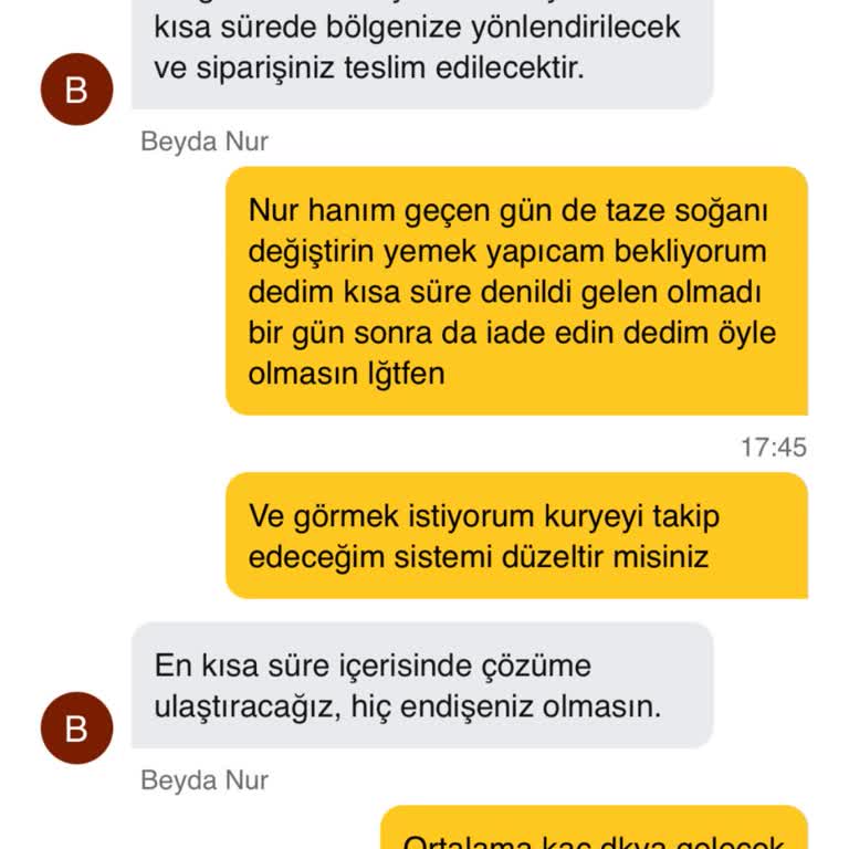 Migros Hemen'de Geciken Teslimat Ve Yetersiz Canlı Destek Mağduriyeti