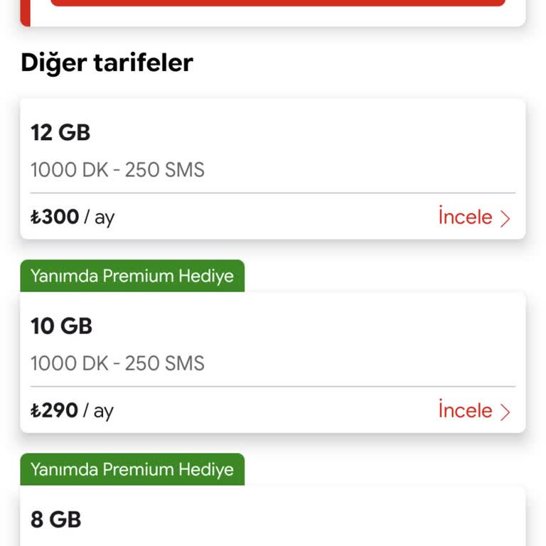 Vodafone'un Sınırlı Tarife Seçenekleri Müşteri İhtiyaçlarını Karşılamıyor