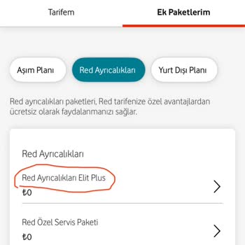 Vodafone Red Ayrıcalıkları Ve Müşteri Desteği Konusunda Bilgi Eksikliği Mağduriyeti