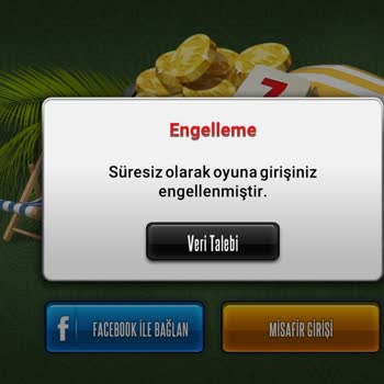 Çanak Okey Plus Hesabım Haksız Yere Süresiz Engellendi