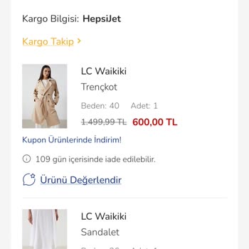 LCW'den Aldığım Sandalet İlk Kullanımda Hemen Bozuldu