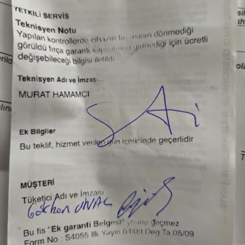 Bosch Süpürge Servisi Ve Müşteri Hizmetlerinden Memnun Kalmadım