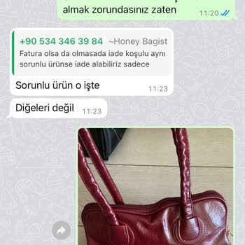 Aldığım Ürünler Kusurlu Ve İade Yapılmıyor